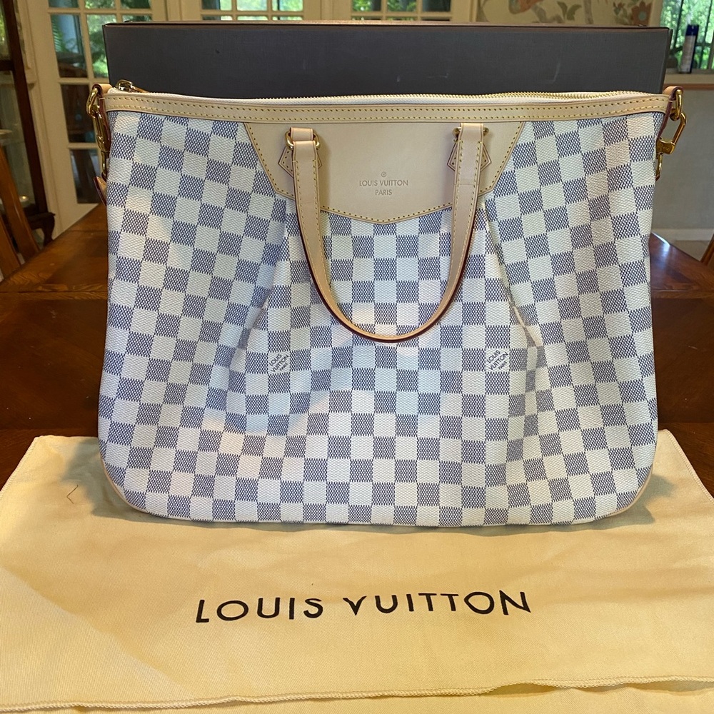 Louis Vuitton SIRACUSA GM DAMIER AZUR